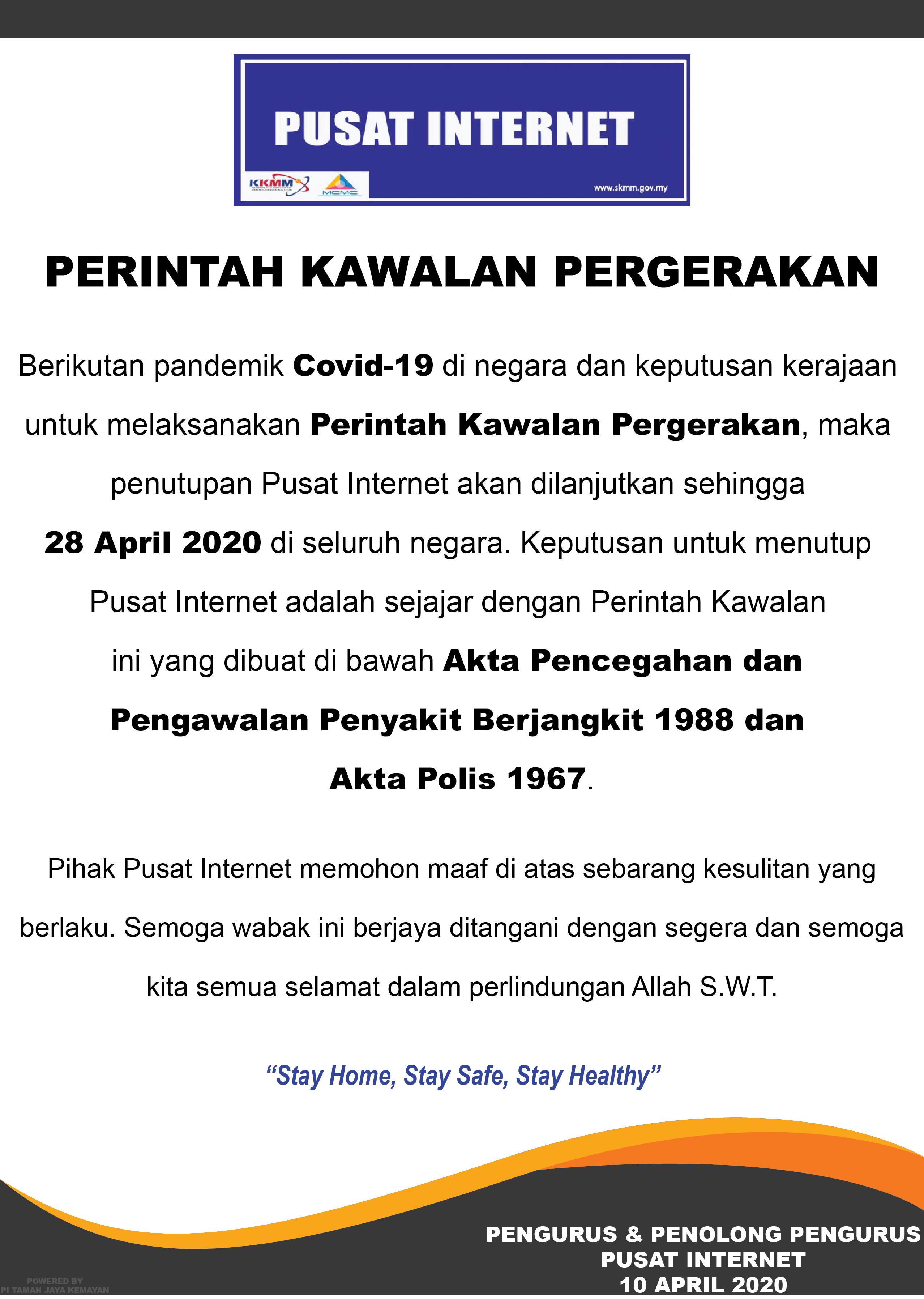 Perintah Kawalan Pergerakan 2