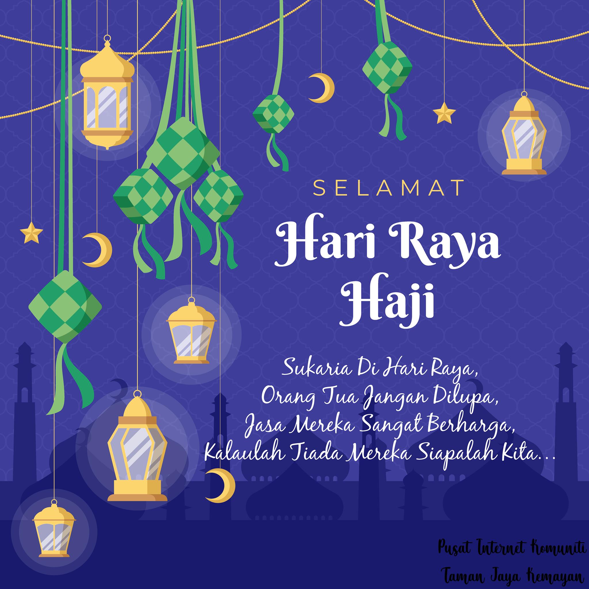 Selamat Hari Raya Haji PIK Taman Jaya Kemayan