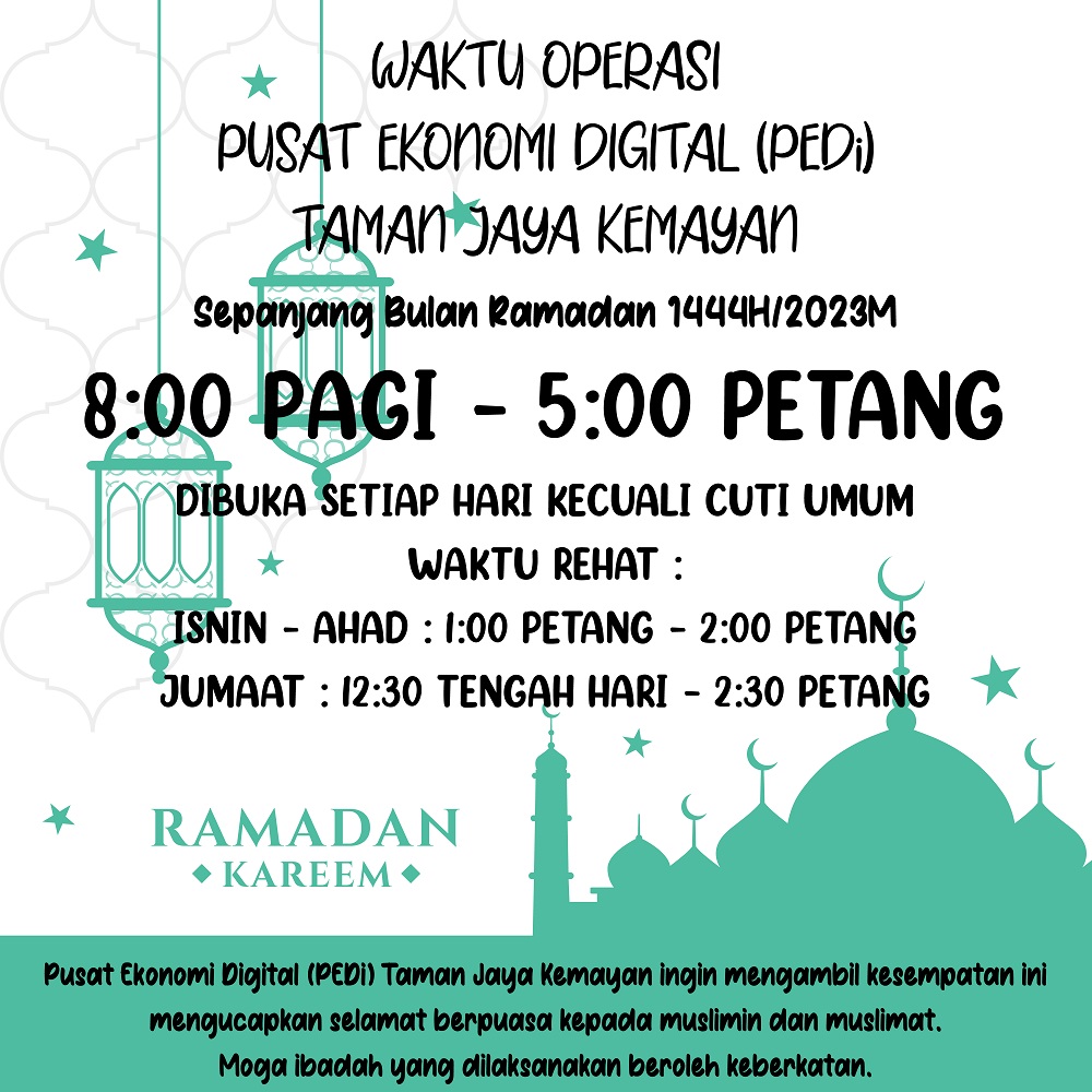 Waktu Operasi Bulan Ramadan 1