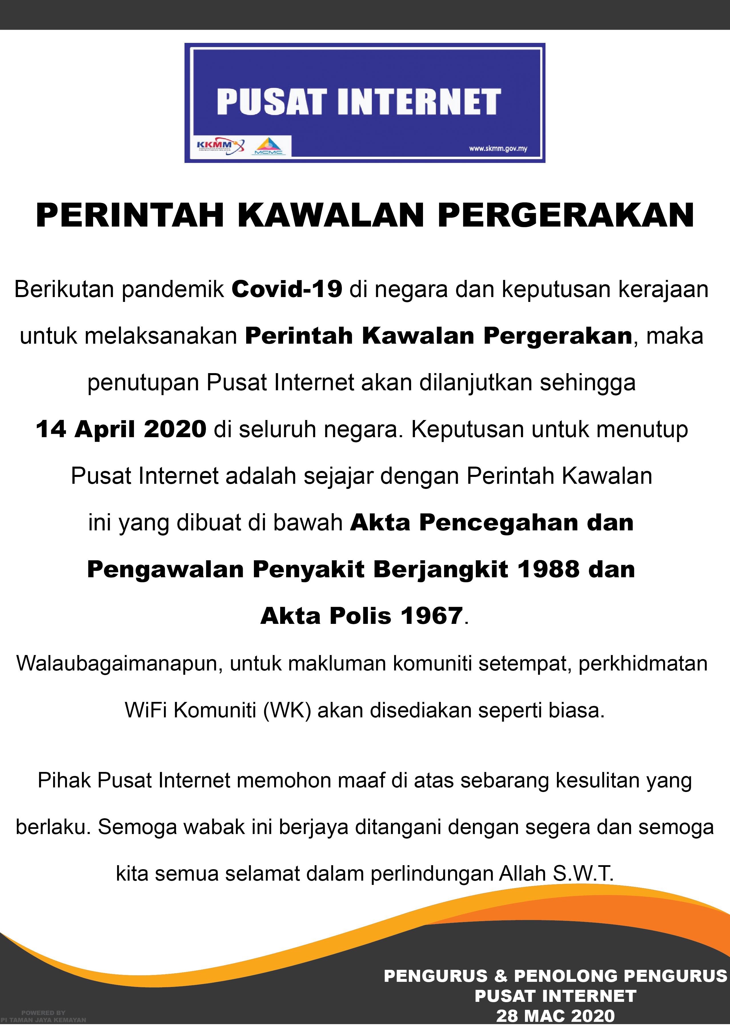 Perintah Kawalan Pergerakan