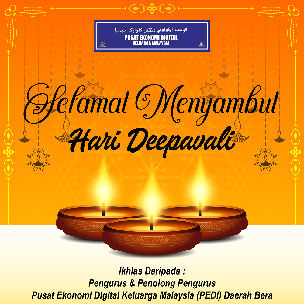 Hari Deepavali PEDi Daerah Bera